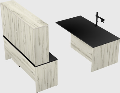 Executive parallel desk