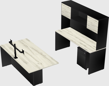 Executive parallel desk