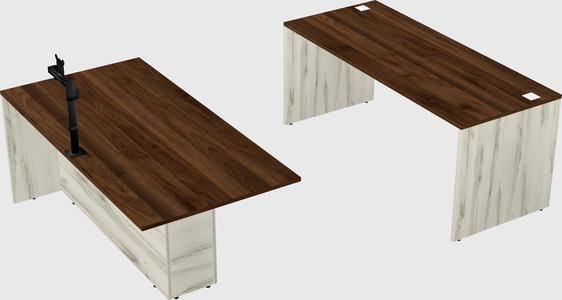 Executive parallel desk