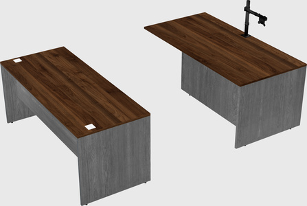 Executive parallel desk