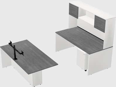 Executive parallel desk