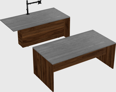 Executive parallel desk
