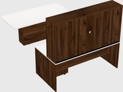 Executive parallel desk