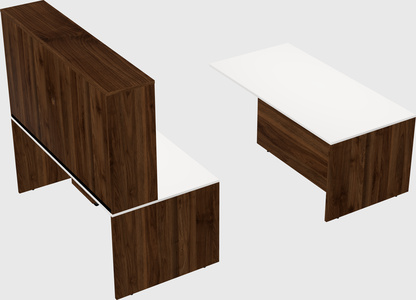 Executive parallel desk