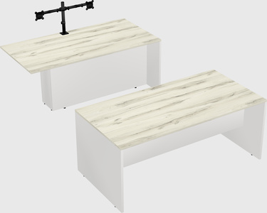 Executive parallel desk