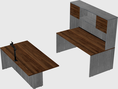 Executive parallel desk
