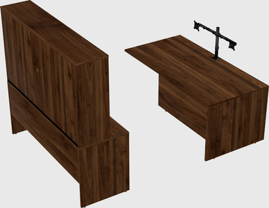 Executive parallel desk