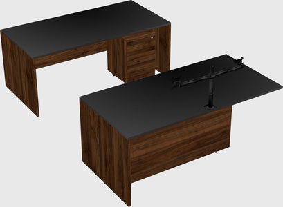 Executive parallel desk