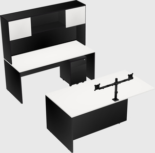 Executive parallel desk