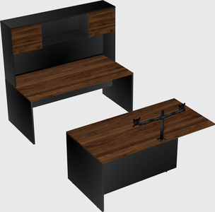 Executive parallel desk