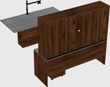 Executive parallel desk