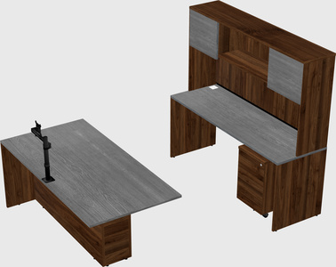 Executive parallel desk