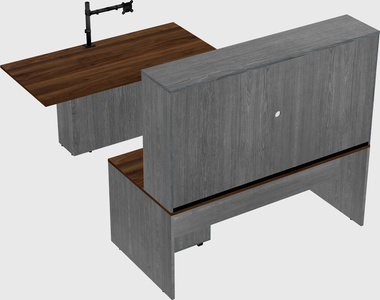 Executive parallel desk