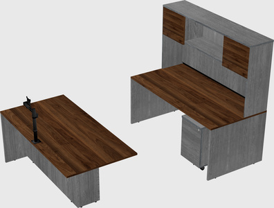 Executive parallel desk