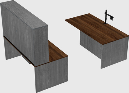 Executive parallel desk