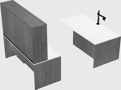 Executive parallel desk