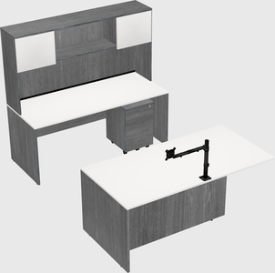 Executive parallel desk
