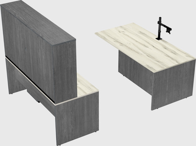 Executive parallel desk