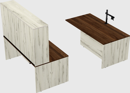 Executive parallel desk