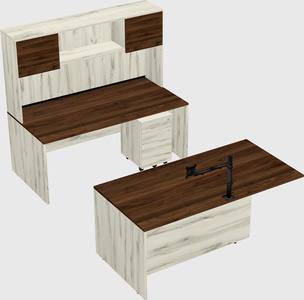 Executive parallel desk