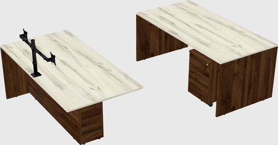 Executive parallel desk