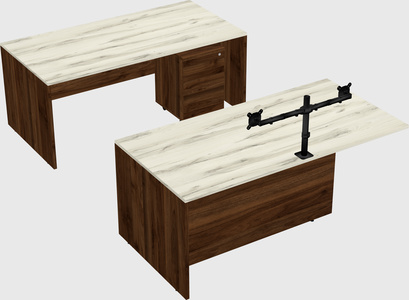 Executive parallel desk