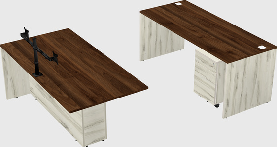 Executive parallel desk