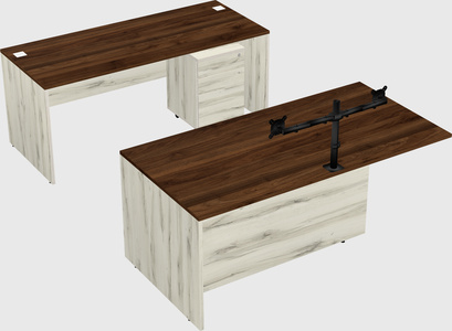 Executive parallel desk