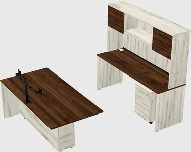 Executive parallel desk