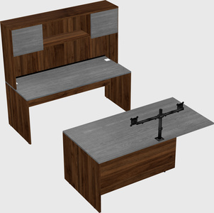 Executive parallel desk