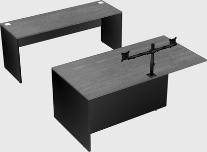 Executive parallel desk
