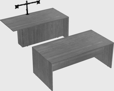 Executive parallel desk