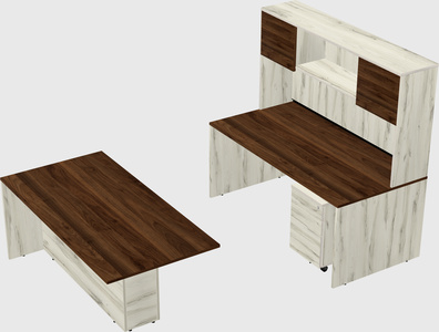 Executive parallel desk