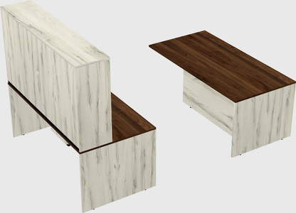 Executive parallel desk