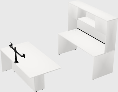 Executive parallel desk