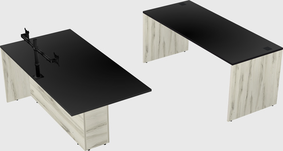 Executive parallel desk