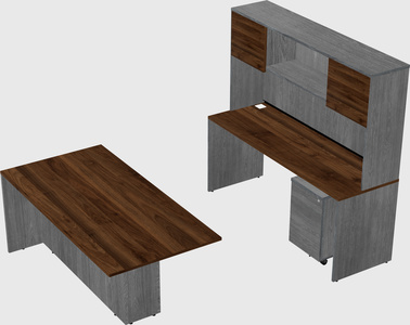 Executive parallel desk
