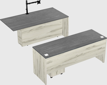 Executive parallel desk