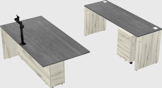 Executive parallel desk