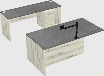 Executive parallel desk