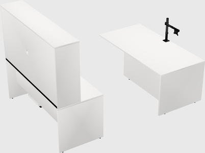 Executive parallel desk
