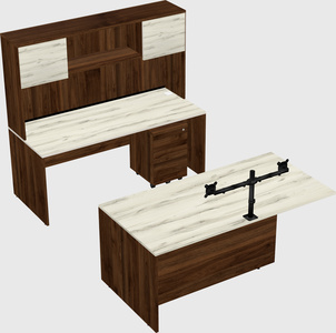 Executive parallel desk