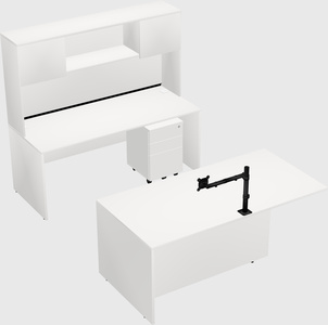 Executive parallel desk