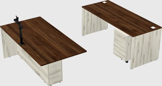 Executive parallel desk