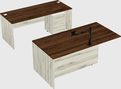 Executive parallel desk