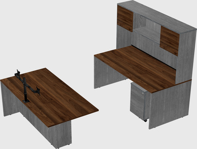 Executive parallel desk