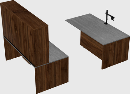 Executive parallel desk