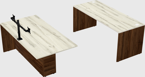 Executive parallel desk