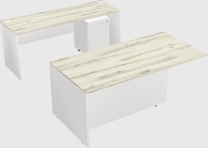 Executive parallel desk