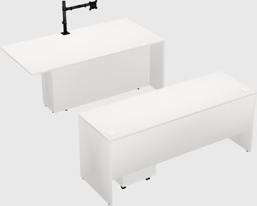 Executive parallel desk